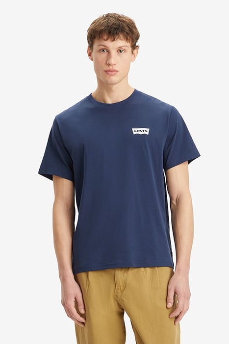 SS PRINTED T-SHIRT NAVY 1