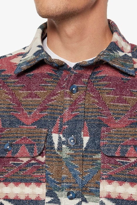 AZTEC JACQUARD VINTAGE RED 6