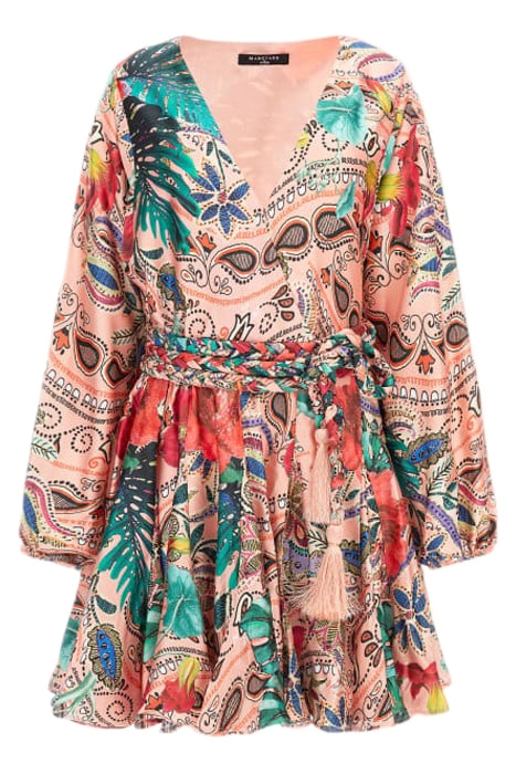 MAYA SURPLICE DRESS AMAZONIA DAYDREAM 3