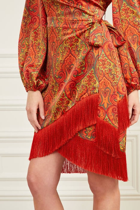 MORRIS DRESS PAISLEY PRINT 7