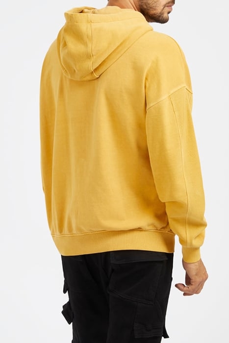 RIB INSERT HOODIE SWEATSHIRT GOLD FLAKE 2