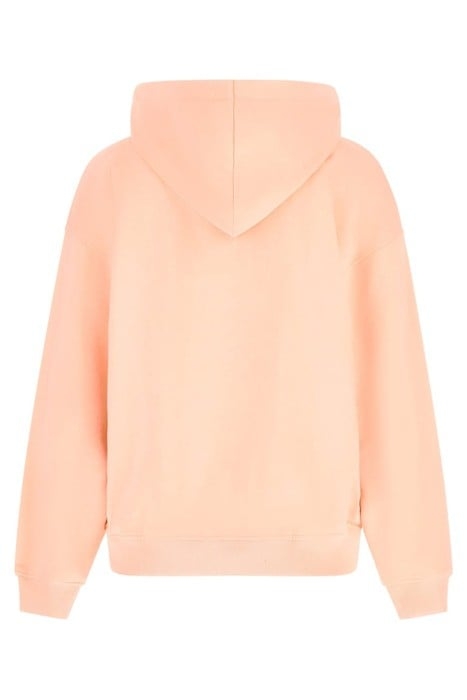 GUESS ROUND LOGO HOODIE SWEATS PEACH SKY 5