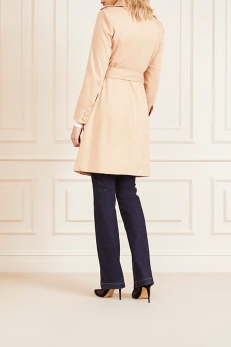 VERONIK TRENCH NUDE SAND 2