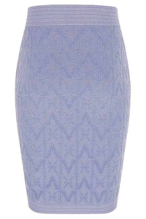 PENELOPE ALL OVER DUST LIGHT MINI SKIRT BLUE 5