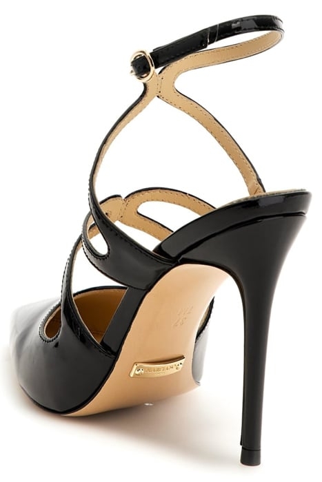 FLORIA SLING BACK JET BLACK 7