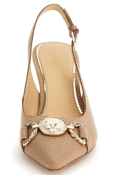 KABAIL SLING BACK LIZARD MILK 4