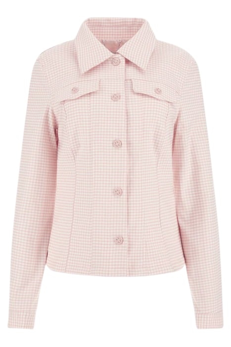 LS LILIA VICHY TRACKER JACKET PINK AND WHITE VICHY 4