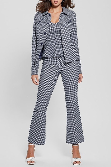 NEW ORNELLA PANT BLUE CAVE AND WHITE 3