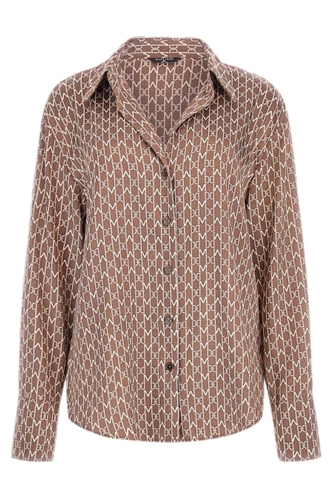 LISA SHIRT POPELINE GENERAL BROWN BUTTON-DOWN BUFFY 4