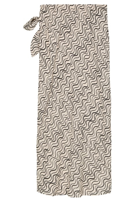 DRAPPED WRAP SKIRT VANILLA CREAM 5