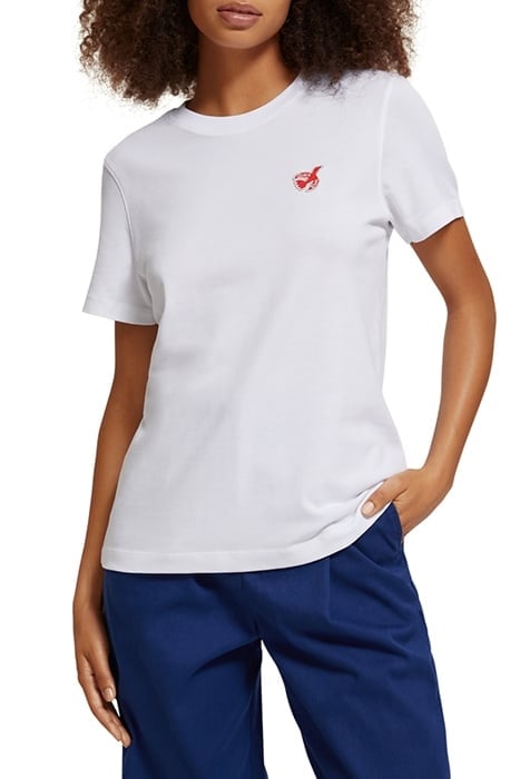 THE FREE SPIRIT PEACE BIRD REGULAR FIT T-SHIRT WHITE 1