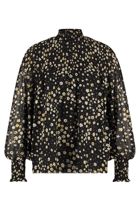 MILA TOP BLACK/DIJON YELLOW 3