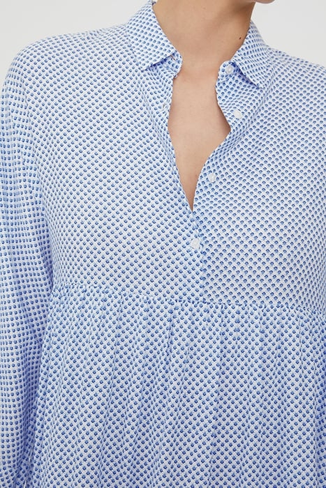 LS SHIRT COLLAR DRESS LAUSA PRINT 4