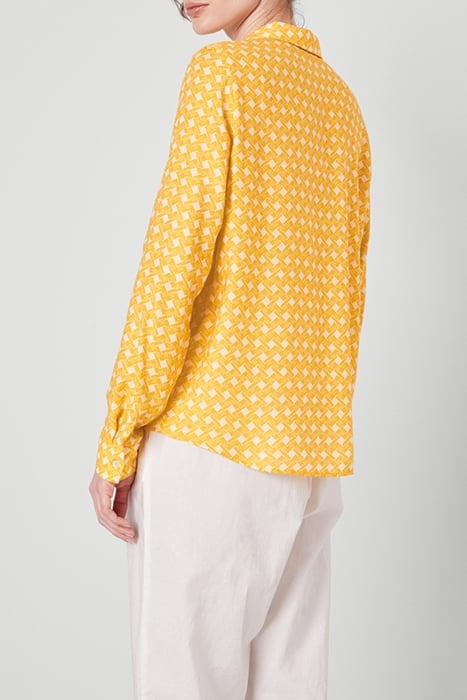 FITTED LONG-SLEEVE PRINTED SHIRT ELIANE 2