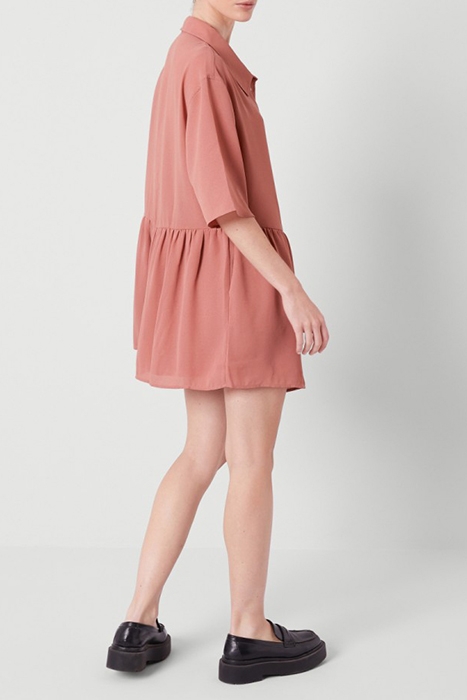 LOOSE MINI DRESS PAMPLEMOUSSE 5