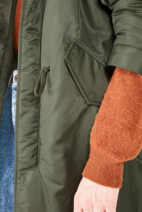 HOODED LONG-SLEEVES PARKA BOA 3