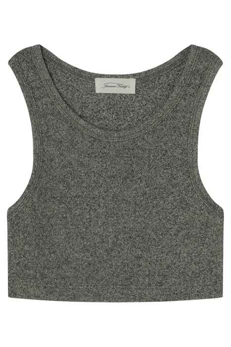 U-NECK BRA WITH SHOULDER STRAPS GRIS CHINE 3