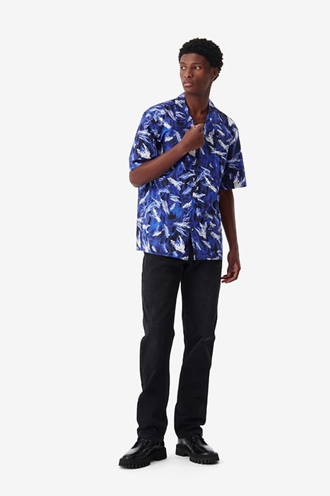 RONE CASUAL SHIRT IN BLUE FEATHER 2