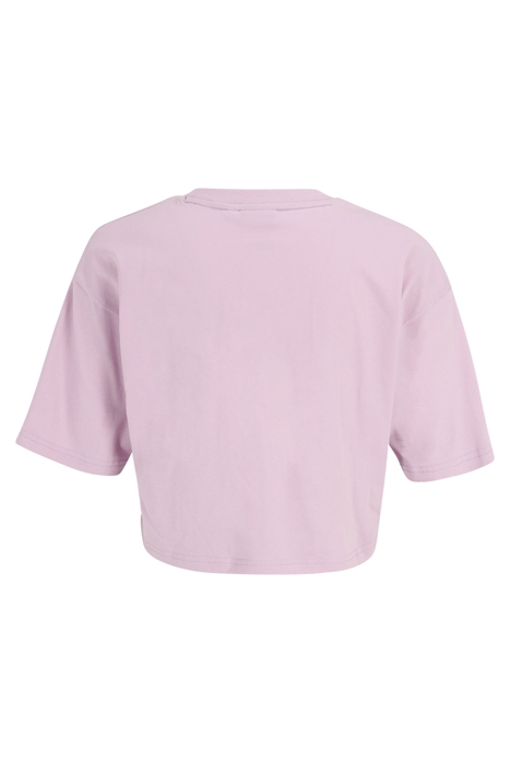 BEUNA CROPPED GRAPHIC TEE FAIR ORCHID 5