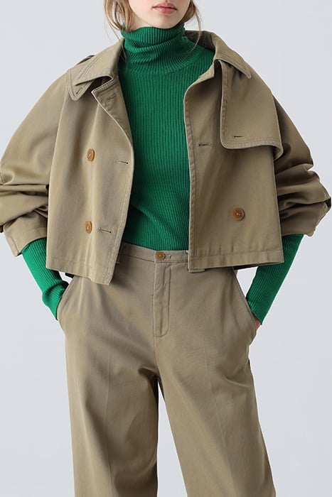 SLIM ROLLI LONG SLEEVE KNITS GREEN PATINA 6