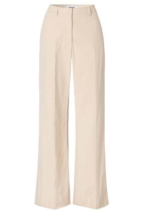 SOFT TWILL WIDE LEG PANTS SIMPLY TAUPE 4
