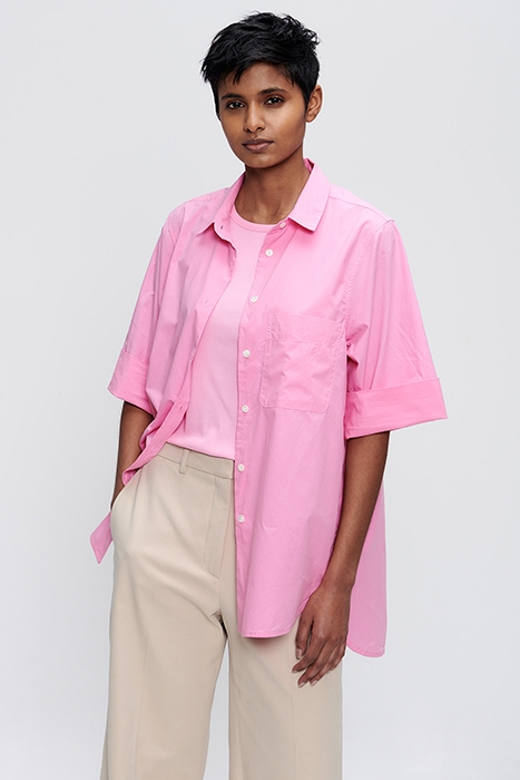 ORGANIC COTTON SHORT SLV SHIRT PEONIA 1