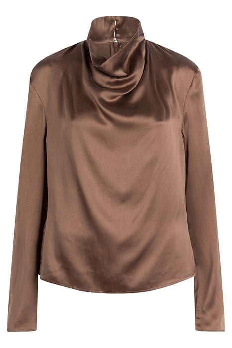 IPSUM SILK DRAPEY TOP PURE TAUPE 3