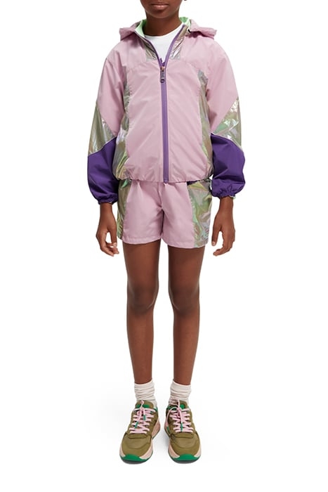 GIRLS METALLIC COLOURBLOCK JACKET METALLIC COLORBLOCK 3