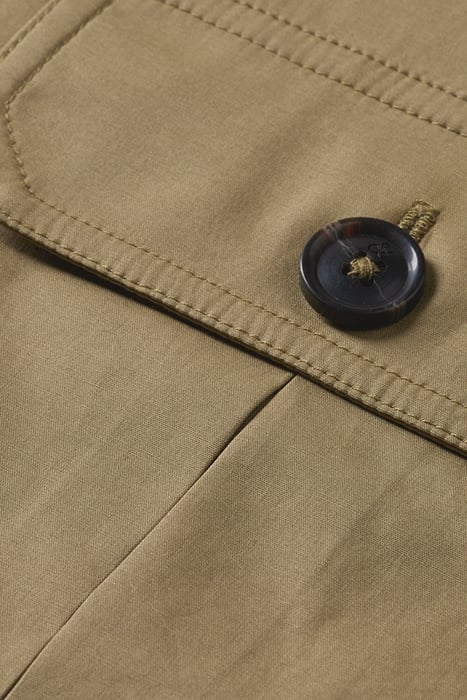 LIGHTWEIGHT POPLIN ARMY JACKET KHAKI 8