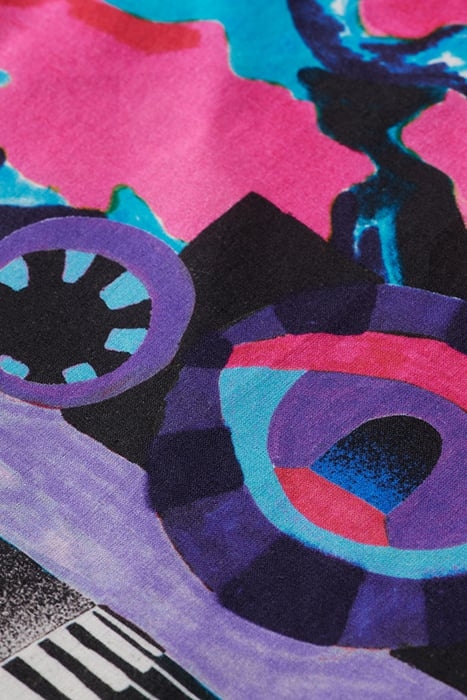 PRINTED COTTON BANDANA MOODY FESTIVAL 5