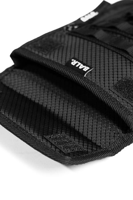 UNISEX FERENTINO RIPSTOP SHOULDER BAG JET BLACK 7