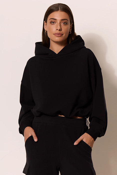 FINN COZY HOODIE BLACK 1