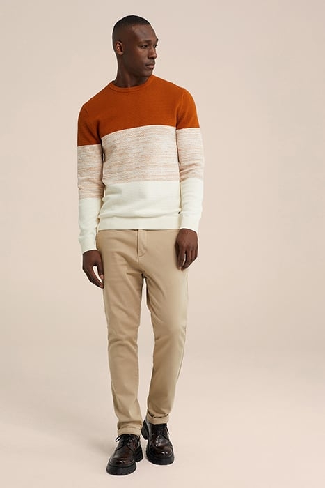 PULLOVER CINNAMON BROWN 3