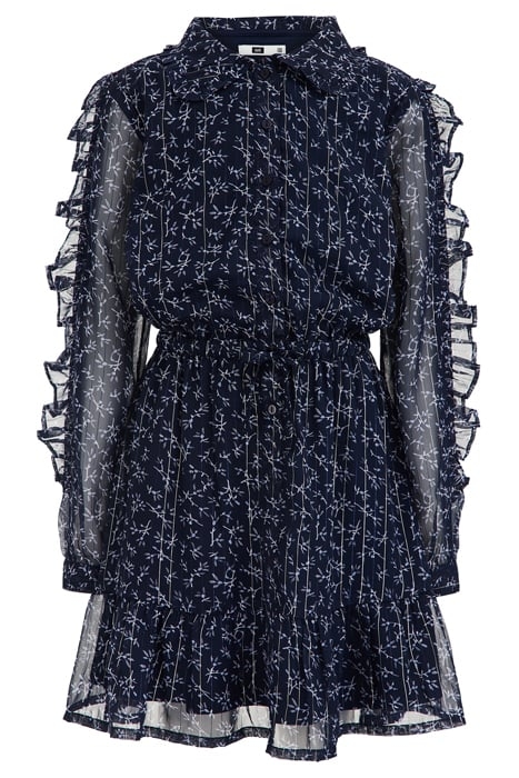 DRESS MID LENGTH DARK BLUE 3