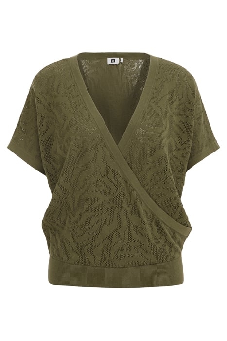 KNITTED PULLOVER ARMY GREEN 4