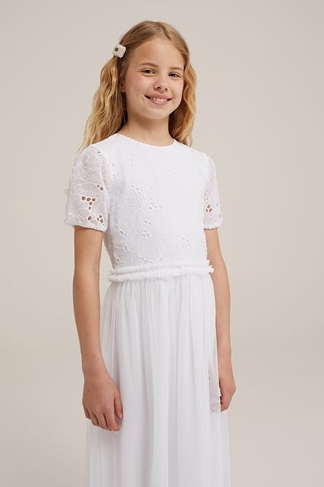 DRESS MAXI LENGTH WHITE 4