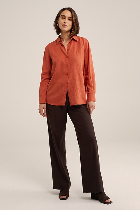 BLOUSE CINNAMON BROWN 3