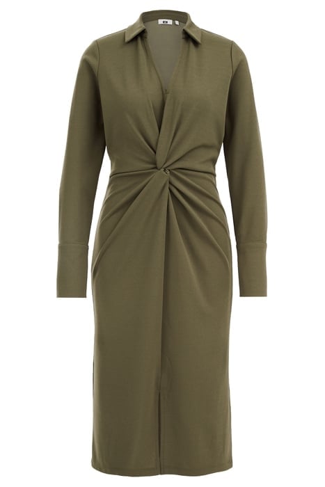 DRESS MIDI ARMY GREEN 4