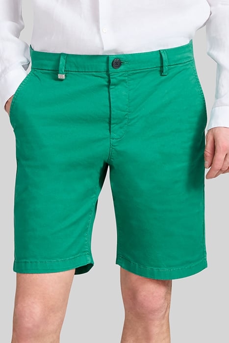 PETROL TAPERED CHINO BERMUDAS 1