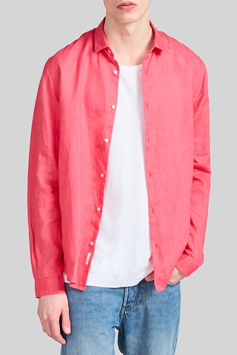 CAYENNE PURE LINEN SLIM SHIRT 1