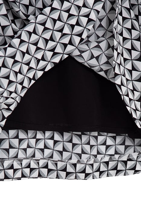 OFF-WHITE GEOMETRIC PRINT DRESS 7