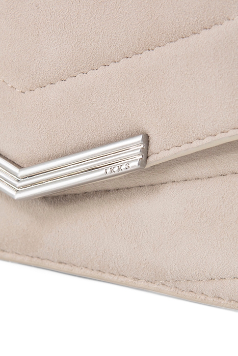 CHALK SUEDE BAG 3