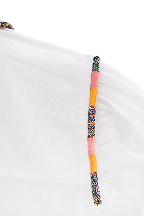 OFF-WHITE BLOUSE WITH ATEBA EMBROIDERY 4