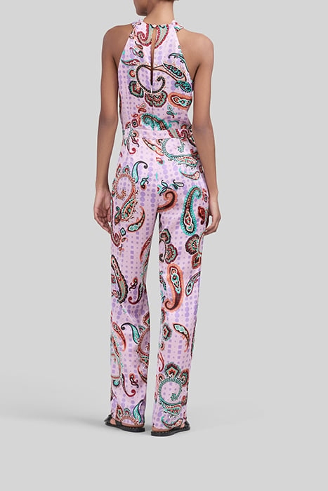 MARSHMALLOW RECYCLED JUMPSUIT WITH PAISLEY PRINT 2