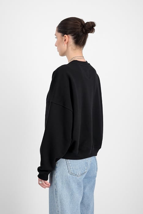 ALPHA ESSENTIALS RL SWEATER BLACK 6