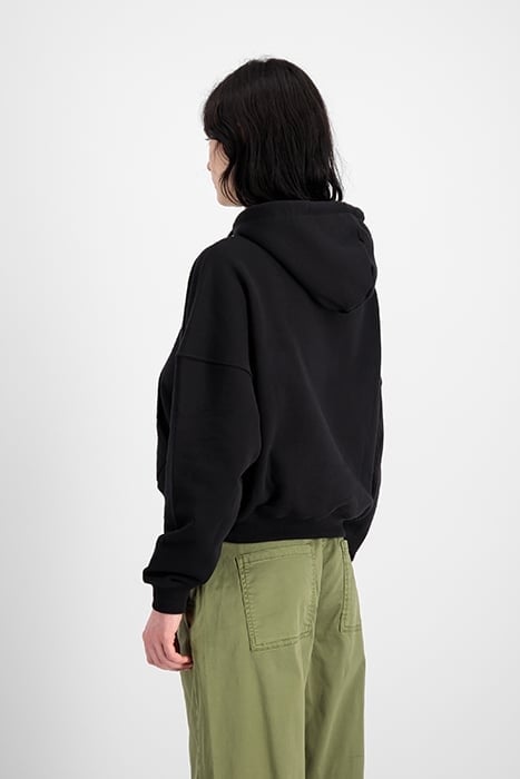 ALPHA ESSENTIALS RL HOODIE BLACK 6