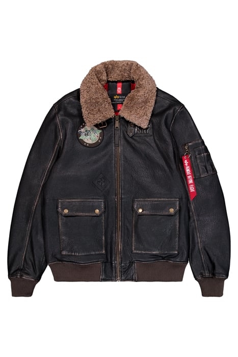 B-15 LEATHER CUSTOM VINTAGE BROWN 3