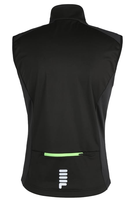RIALTO WINDSTOPPER RUNNING VEST BLACK 5