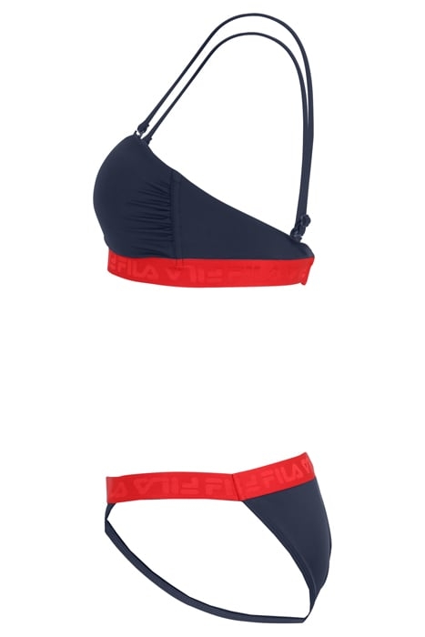 SANMING BANDEAU BIKINI BLACK IRIS 6