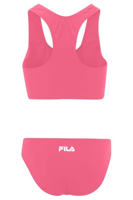 SASSARI RACER BACK BIKINI CAMELLIA ROSE 2